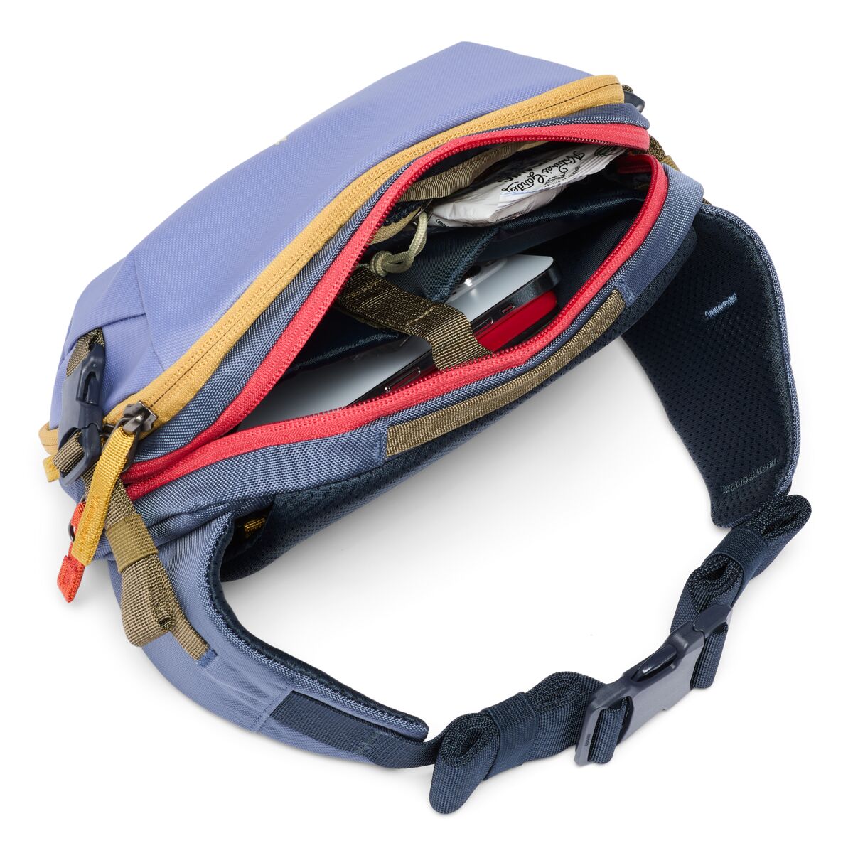 Cotopaxi Allpa X 3L Hip Pack - Lightweight Travel Waist Bag for Hiking, Running & Daily Use - Blue Smoke/Dusk Color - Perfect for Outdoor Adventures & Urban Commute