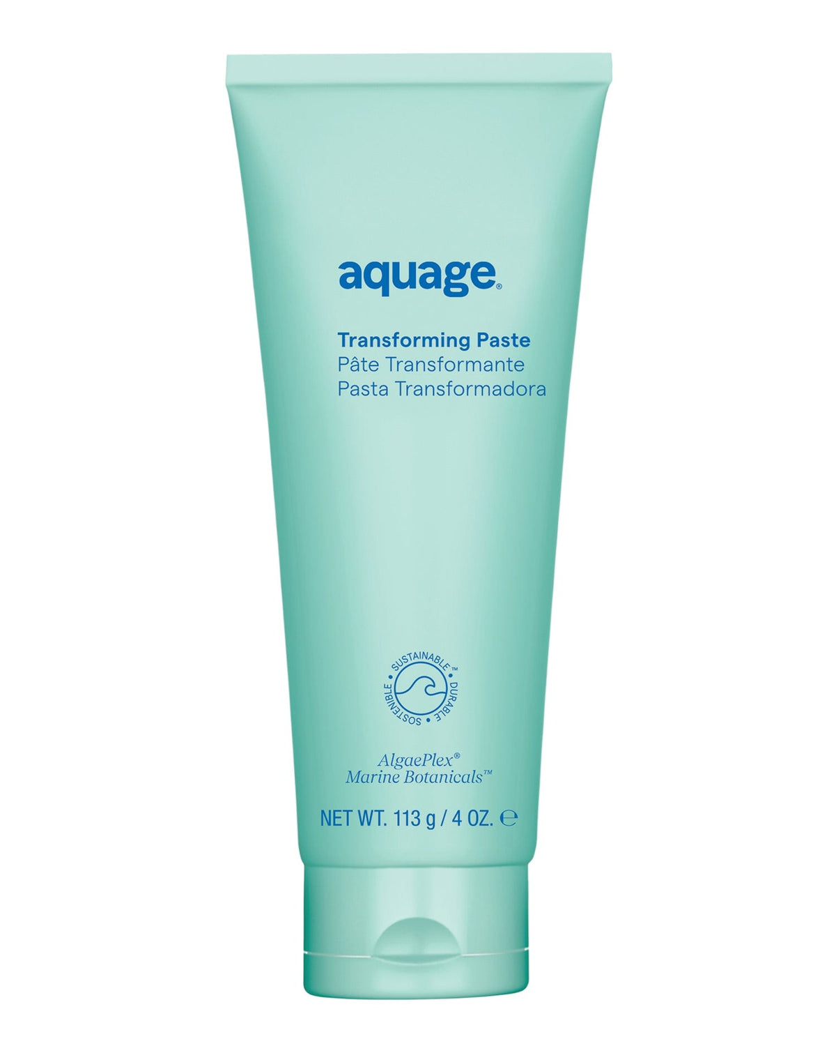 Aquage Transforming Paste - Strong Hold Styling Wax for Men & Women - Perfect for Textured, Messy & Voluminous Hairstyles - Salon-Quality Hair Styling Product for Everyday Use