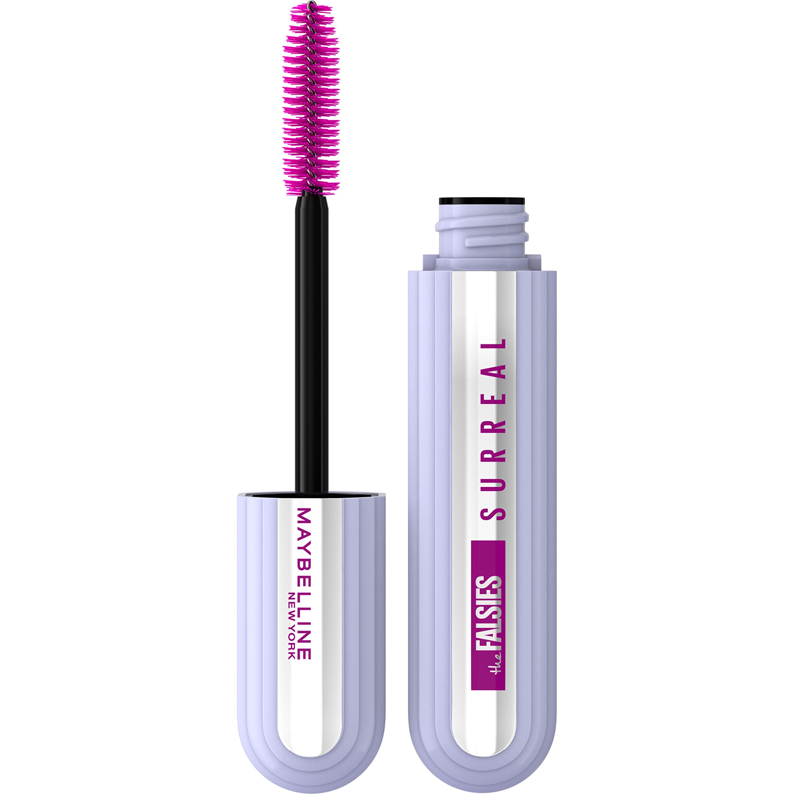Maybelline The Falsies Surreal Extensions Washable Mascara - Volumizing & Lengthening Mascara Makeup in Brownish Black (1 Count) - Perfect for Everyday Wear & Special Occasions