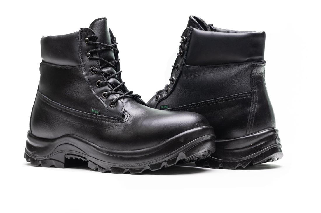 Soft Streets Series Plain Toe Oxford Boots for Women - Classic Black Leather Ankle Boots | Comfortable & Stylish for Work, Office, and Casual Outfits