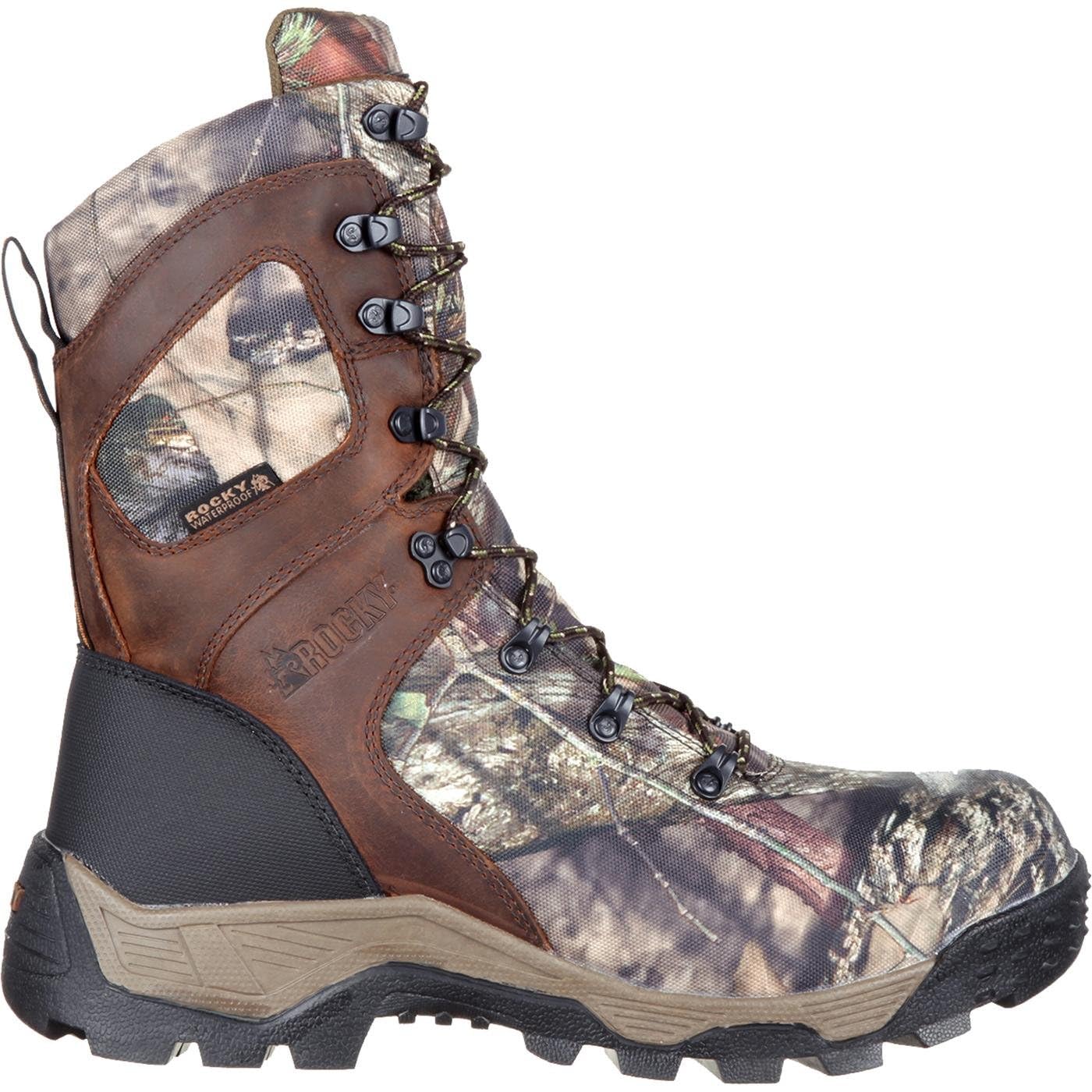 ROCKY Sport Pro 1000G Insulated Hunting Boots for Men - Waterproof Winter Boots with Thinsulate - Best for Cold Weather Hunting, Hiking & Outdoor Activities