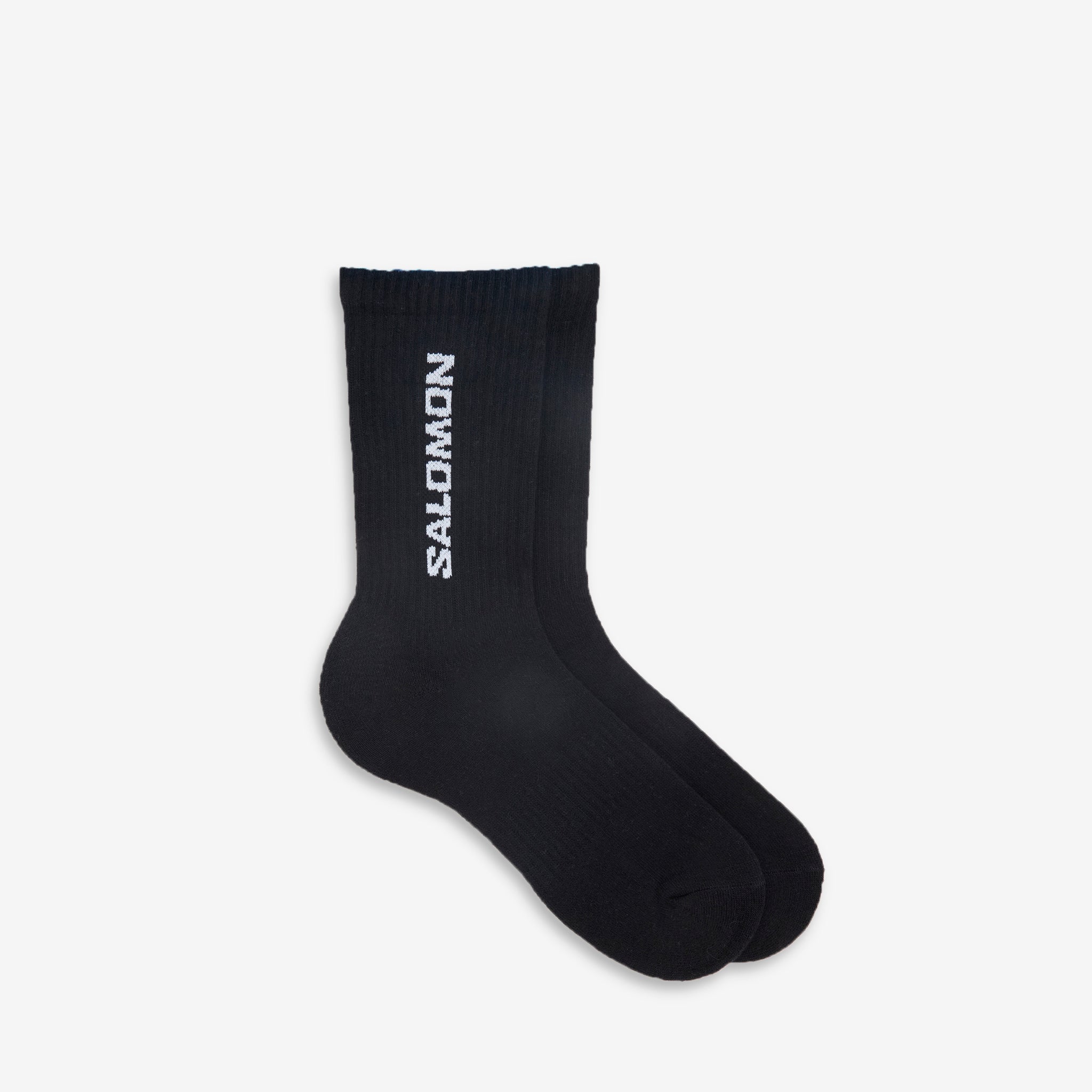 Everyday Crew 3 Pack Socks - Black, White & Medium Grey Melange - Comfortable Cotton Casual Socks for Men & Women - Perfect for Work, Gym & Daily Wear