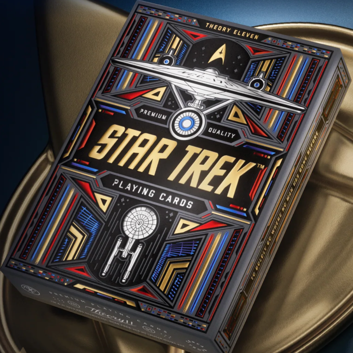 Star Trek Themed Playing Cards by Theory11 - Premium Collectible Deck for Card Games, Magic Tricks, and Gift Giving - Perfect for Trekkies and Card Enthusiasts