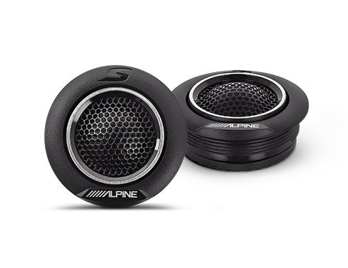 Alpine S2 S65C 6.5 Inch 80W RMS 2-Way Component Car Speakers - Premium Sound for Cars, Trucks & SUVs - Perfect for Upgrading Your Vehicle Audio System