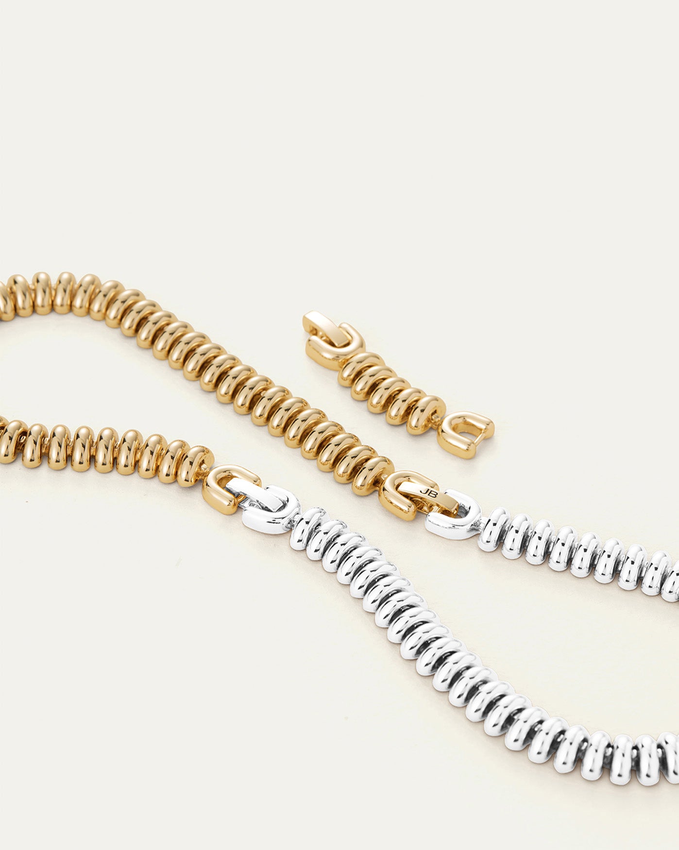 Sofia Two-Tone Choker Necklace - Elegant Layering Jewelry for Women, Perfect for Parties, Weddings & Everyday Wear
