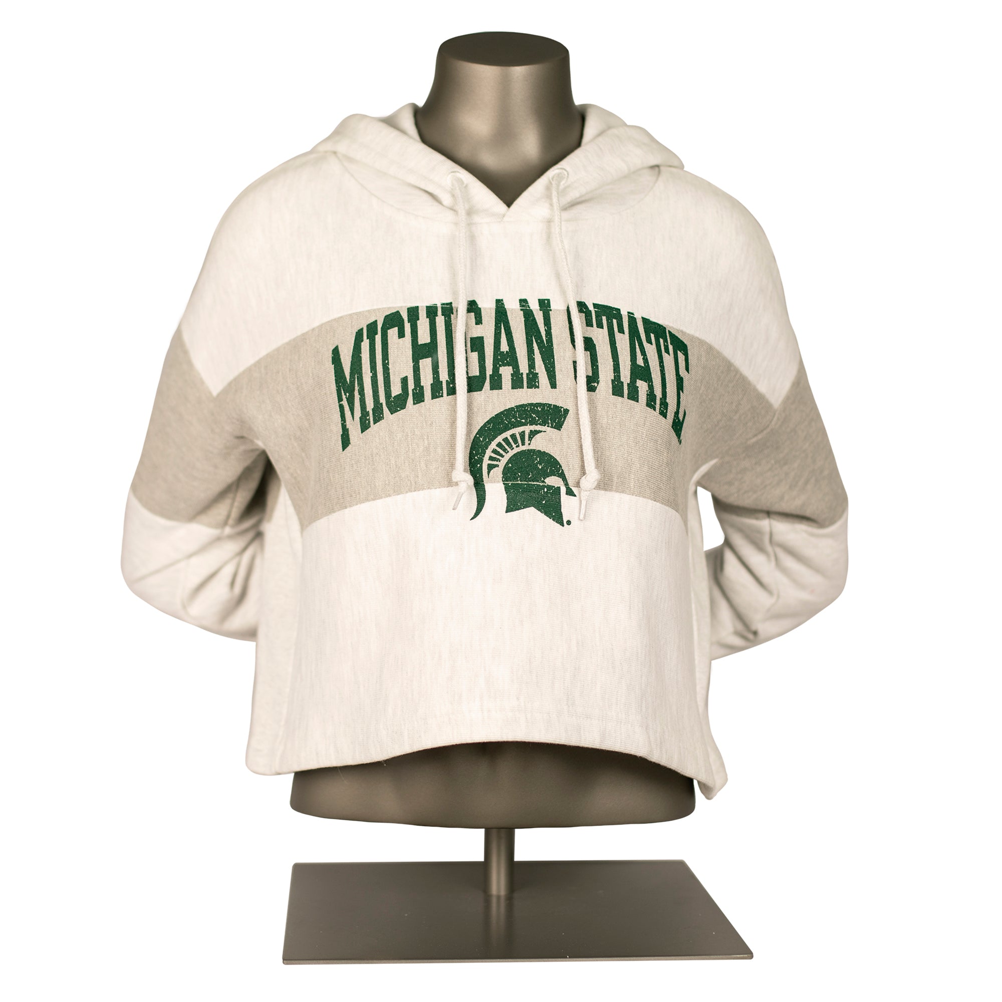 Champion MSU Reverse Weave Women's Hoodie Sweatshirt - Comfortable Pullover Fleece for College Students, Casual Wear & Campus Style