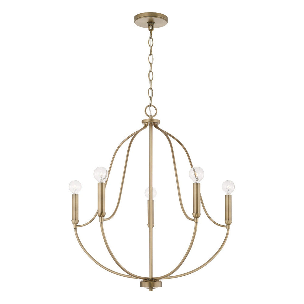Elegant Susie Chandelier - Modern Crystal Ceiling Light Fixture for Dining Room, Bedroom & Living Room Decor