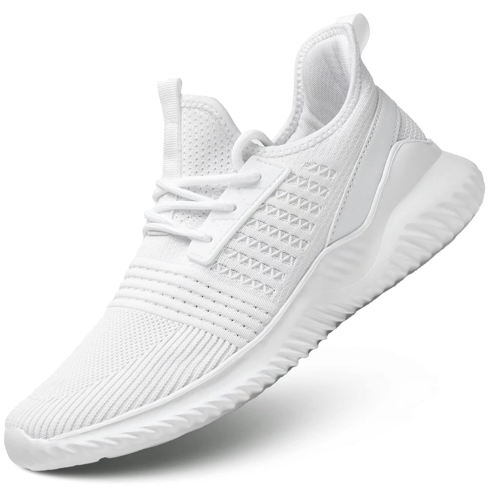 Chopben Men's Running Shoes - Lightweight Breathable Walking Sneakers for Men | Non-Slip Athletic Fashion Mesh Sports Shoes | Perfect for Workout, Jogging & Casual Wear