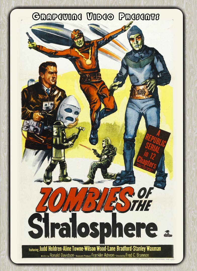 Zombies of the Stratosphere - Classic Sci-Fi Horror Movie DVD | Alien Invasion & Space Adventure Film | Perfect for Halloween Parties & Cult Movie Nights