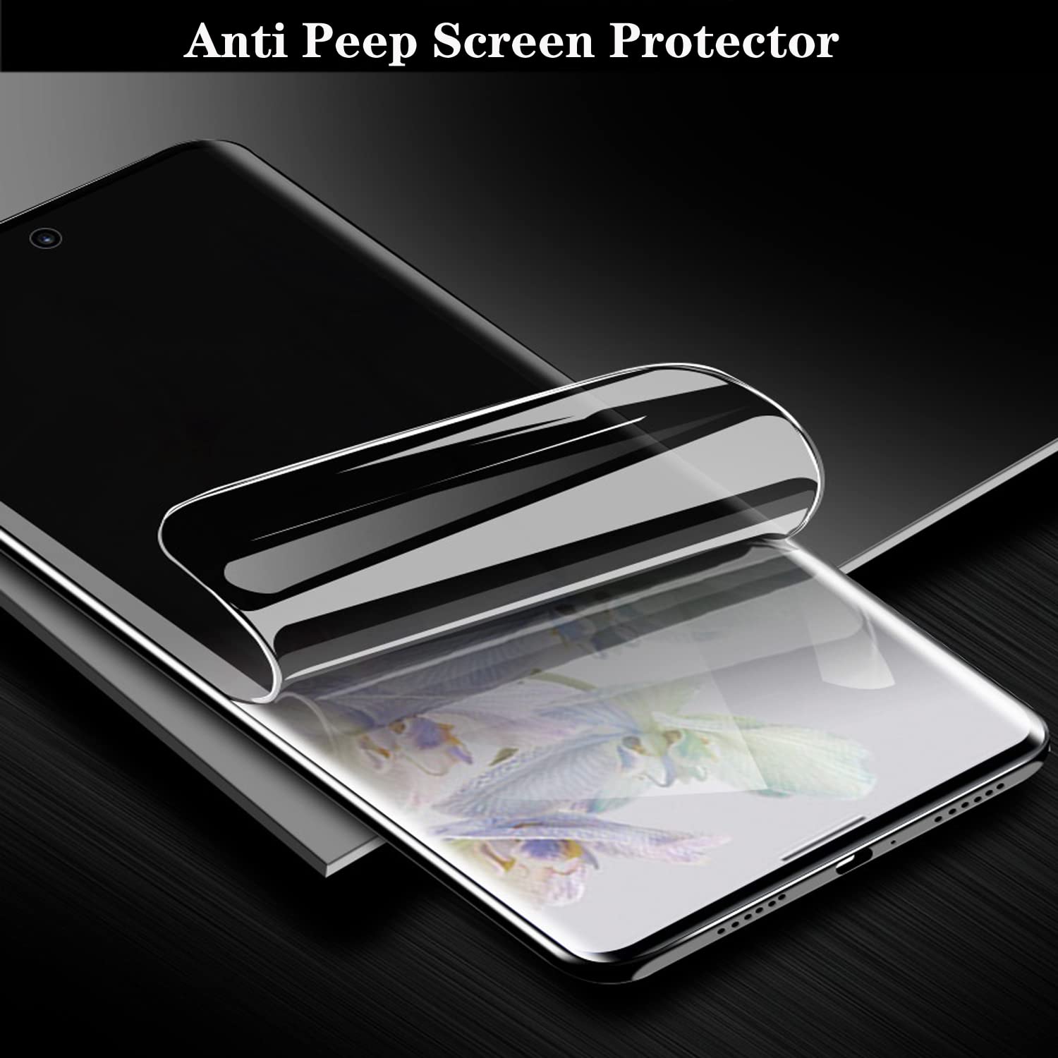 Google Pixel 7 Pro/6 Pro Privacy Screen Protector 2 Pack - Anti-Spy for Office & Travel