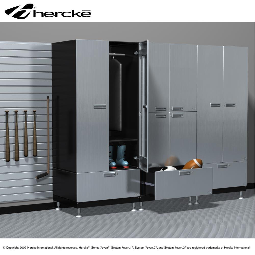 Hercke 24-Inch Lower Storage Cabinet with Adjustable Shelves - LSC302424 - Perfect for Kitchen, Bathroom, and Garage Organization