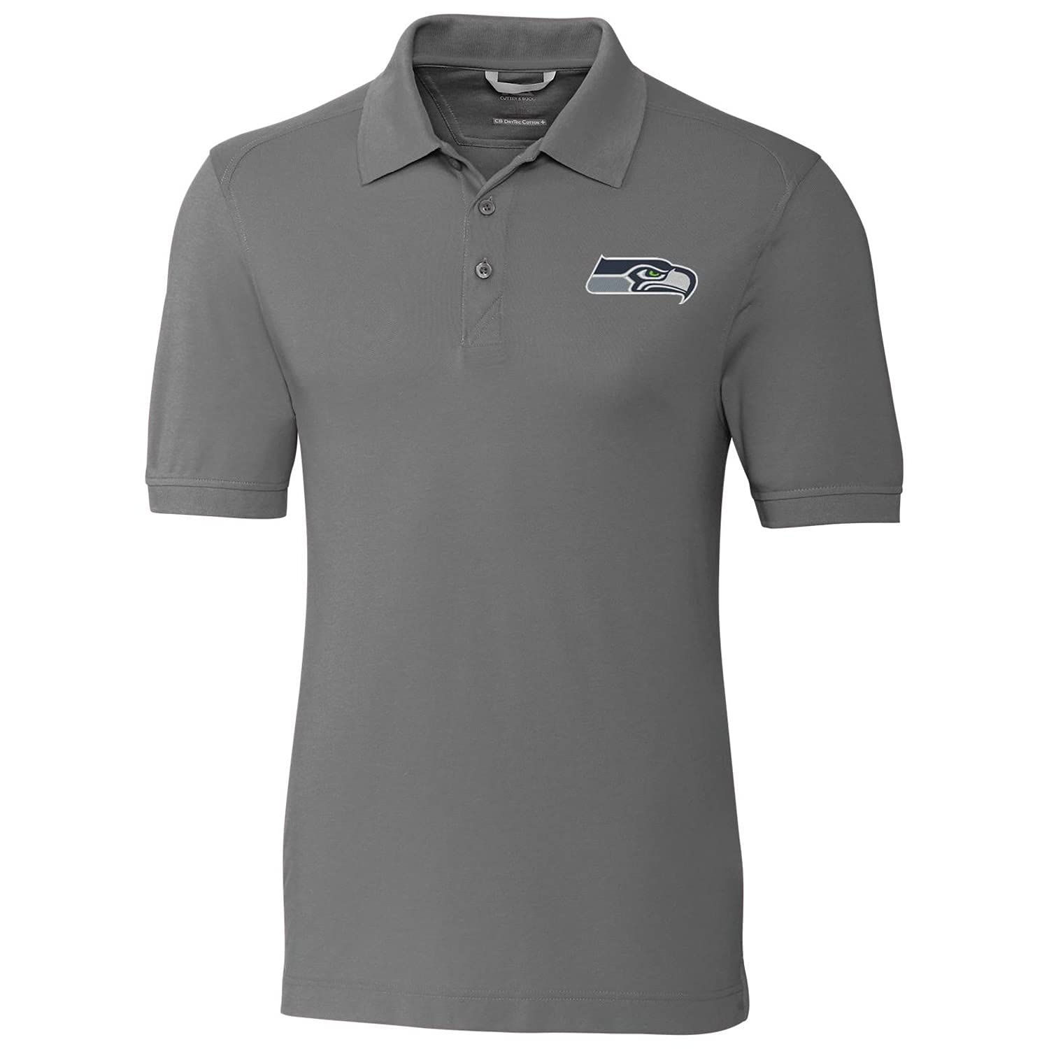 Cutter & Buck Men's NFL Big & Tall Advantage Polo Shirt - Moisture-Wicking Performance Golf & Casual Wear for Sports Fans