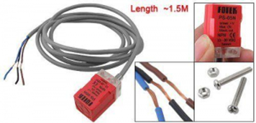 NPN Inductive Proximity Sensor Switch PS-05N with Auto Leveling - High Precision Detection for Industrial Automation, CNC Machines, and Robotics