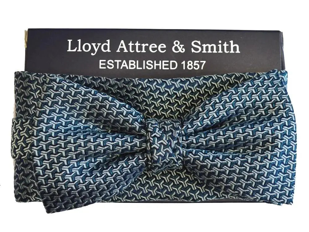 Luxury Teal Silk Bow Tie and Pocket Square Set - Elegant Formal Accessories for Weddings, Prom & Special Occasions