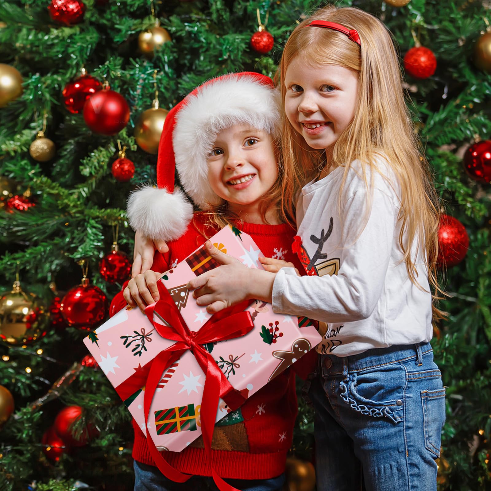 100 Pack 6x9 Christmas Poly Mailers - Holiday Shipping Bags for Ecommerce, Gift Packaging & Mailing | Festive Seasonal Mailing Solutions for Small Businesses & Online Stores