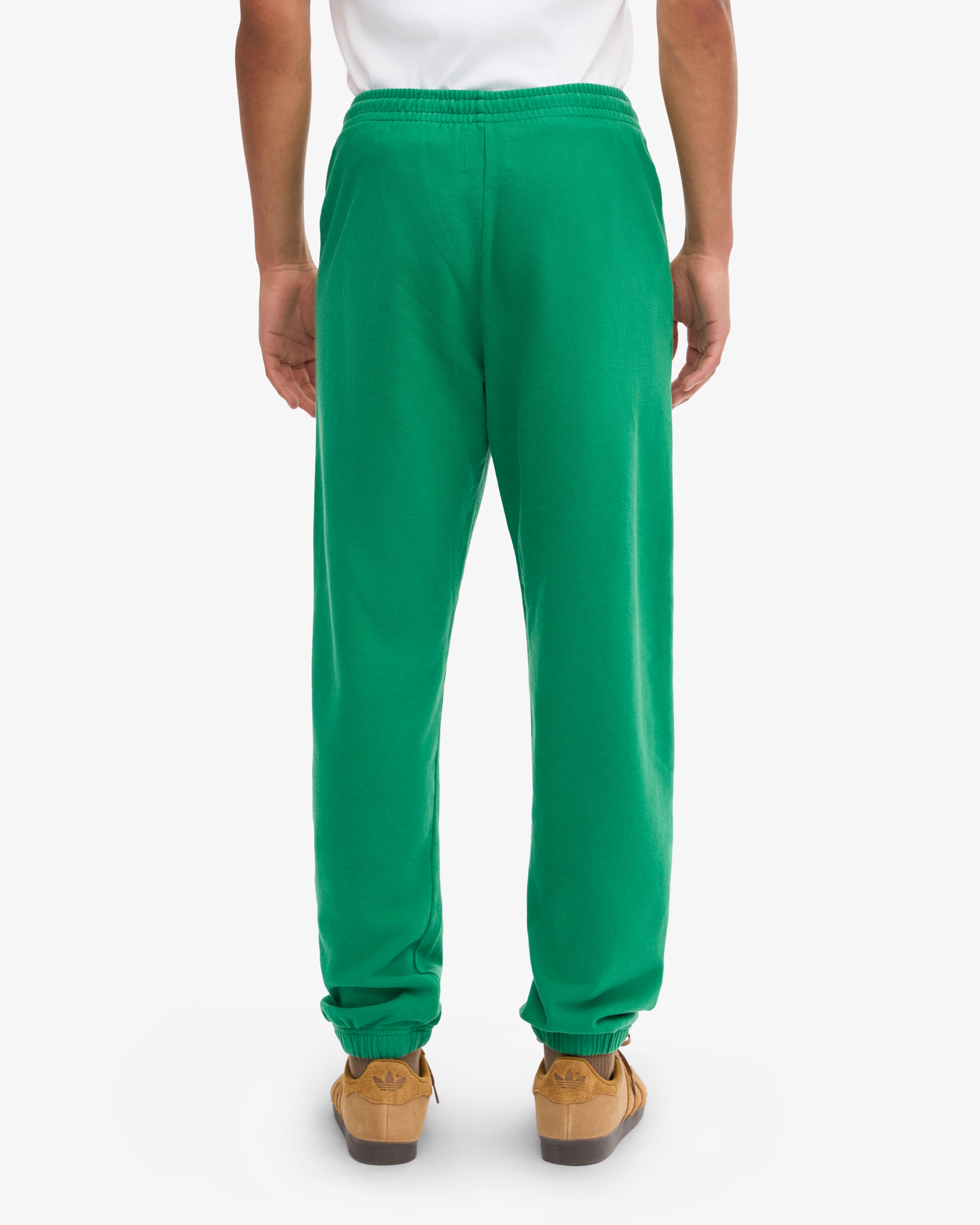 Organic Cotton Sweatpants for Women - Soft & Comfortable Kelly Green Joggers for Lounge & Workout - Eco-Friendly Casual Pants for Yoga, Running & Home Wear