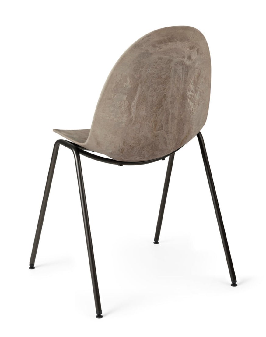 Eternity Side Chair by Mater - Modern Dining Chair for Kitchen, Living Room & Office - Sustainable Wooden Accent Chair with Ergonomic Design