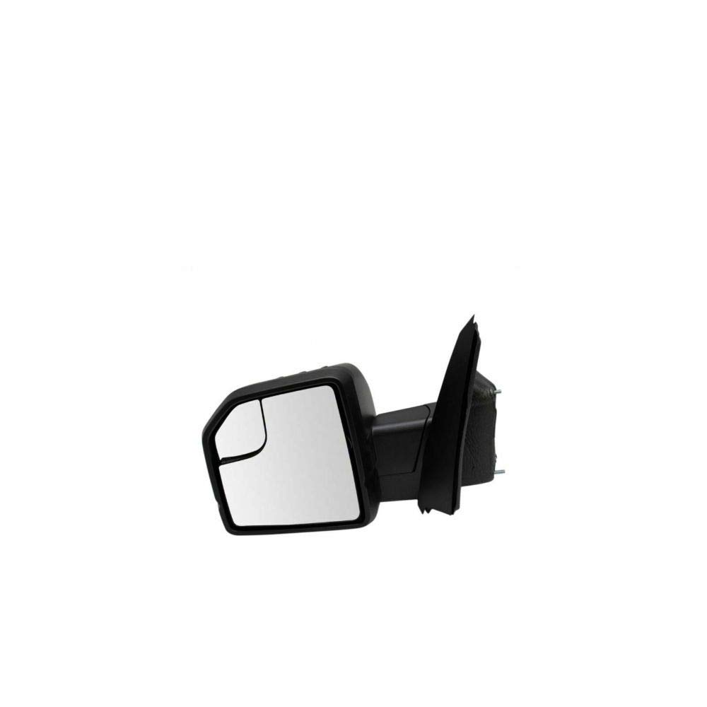 XEMRVGU Heated Side Mirror with LED Puddle Light - Textured Black Finish - Perfect for Trucks, SUVs & Off-Road Vehicles - Enhances Safety & Style in Night Driving
