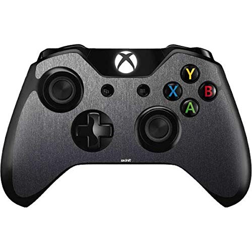 Skinit Xbox One Controller Skin - Brushed Steel Texture Design | Custom Gaming Decal for Enhanced Grip & Protection | Perfect for Gaming Enthusiasts & Collectors