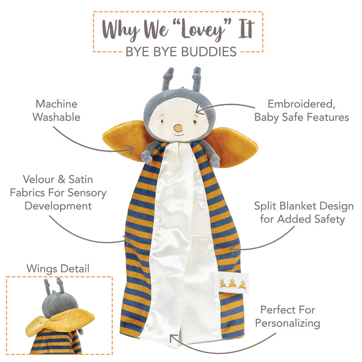 Buzzbee Bye Bye Buddy - Natural Insect Repellent for Home & Outdoor Use | Mosquito & Bug Protection for Camping, Hiking & Backyard