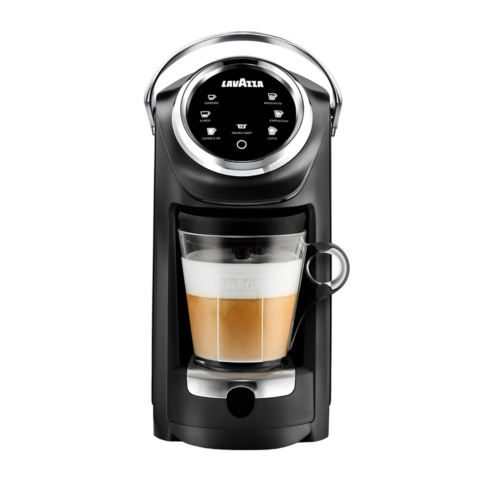 Lavazza Expert Coffee Classy Plus LB 400 Single Serve Espresso & Coffee Maker with Built-in Milk Frother - Perfect for Home & Office Use