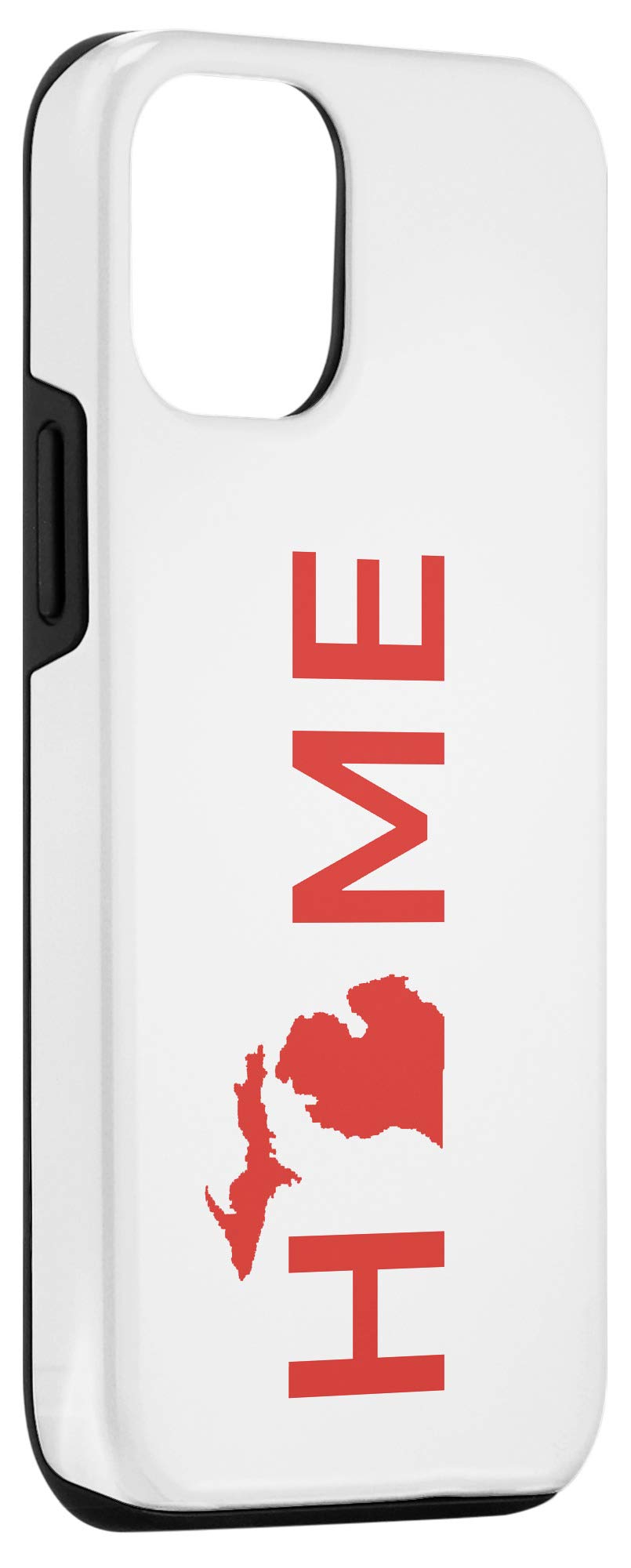iPhone 12/12 Pro Case with Michigan State Outline - Durable Protective Phone Cover for iPhone 12 Series | Perfect for Travel, Home Decor & Showing State Pride