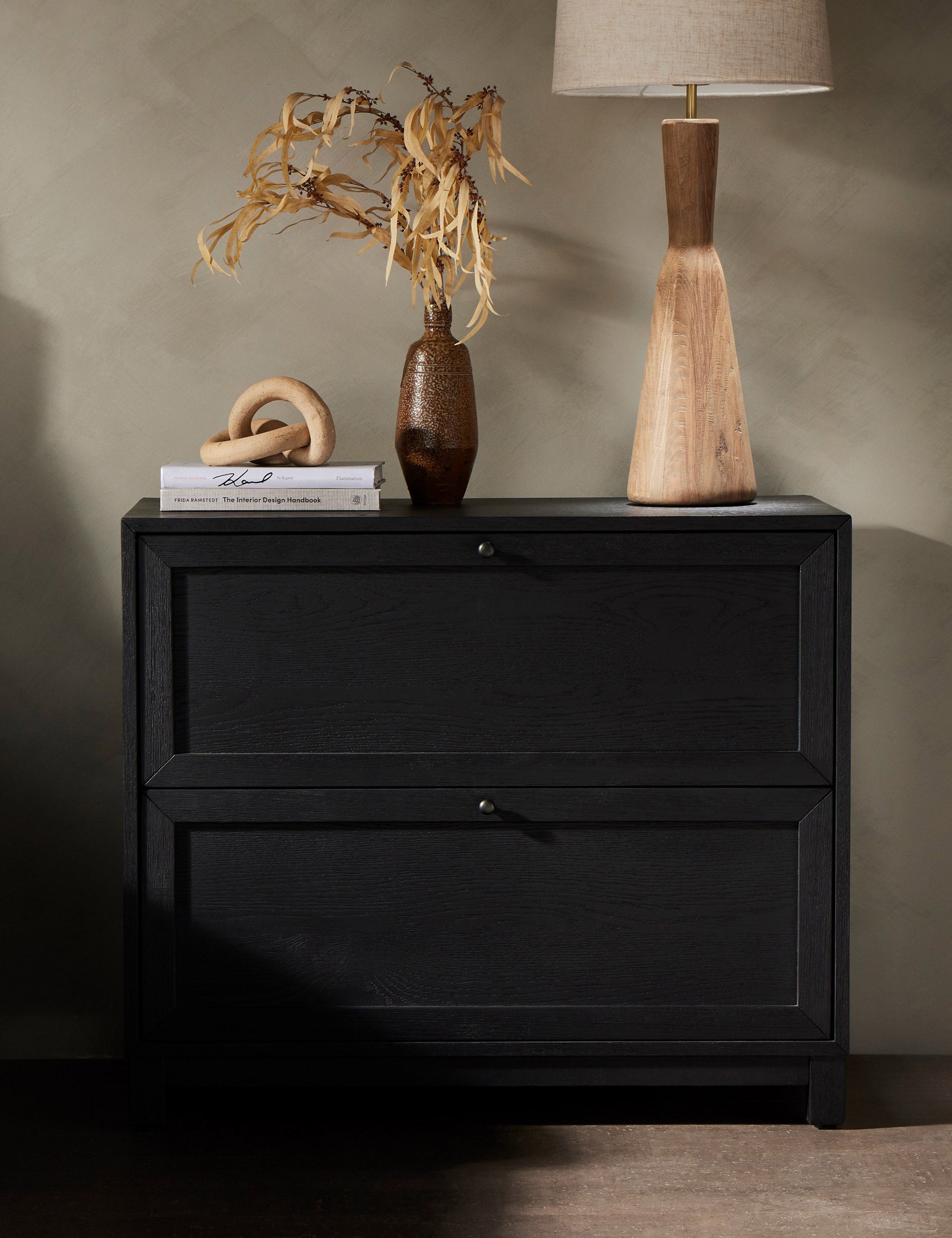 Modern Nightstand with Drawer - Wooden Bedside Table for Bedroom, Perfect for Small Spaces & Apartment Living - Nightstand for Bedroom Furniture & Home Decor