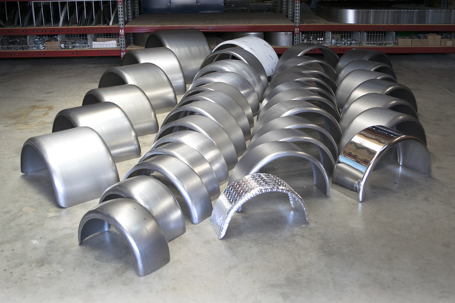 DR1430 14x30 Double Radius Single Axle Mild Steel Trailer Guard - Heavy Duty Protection for Trailers, Trucks & Equipment