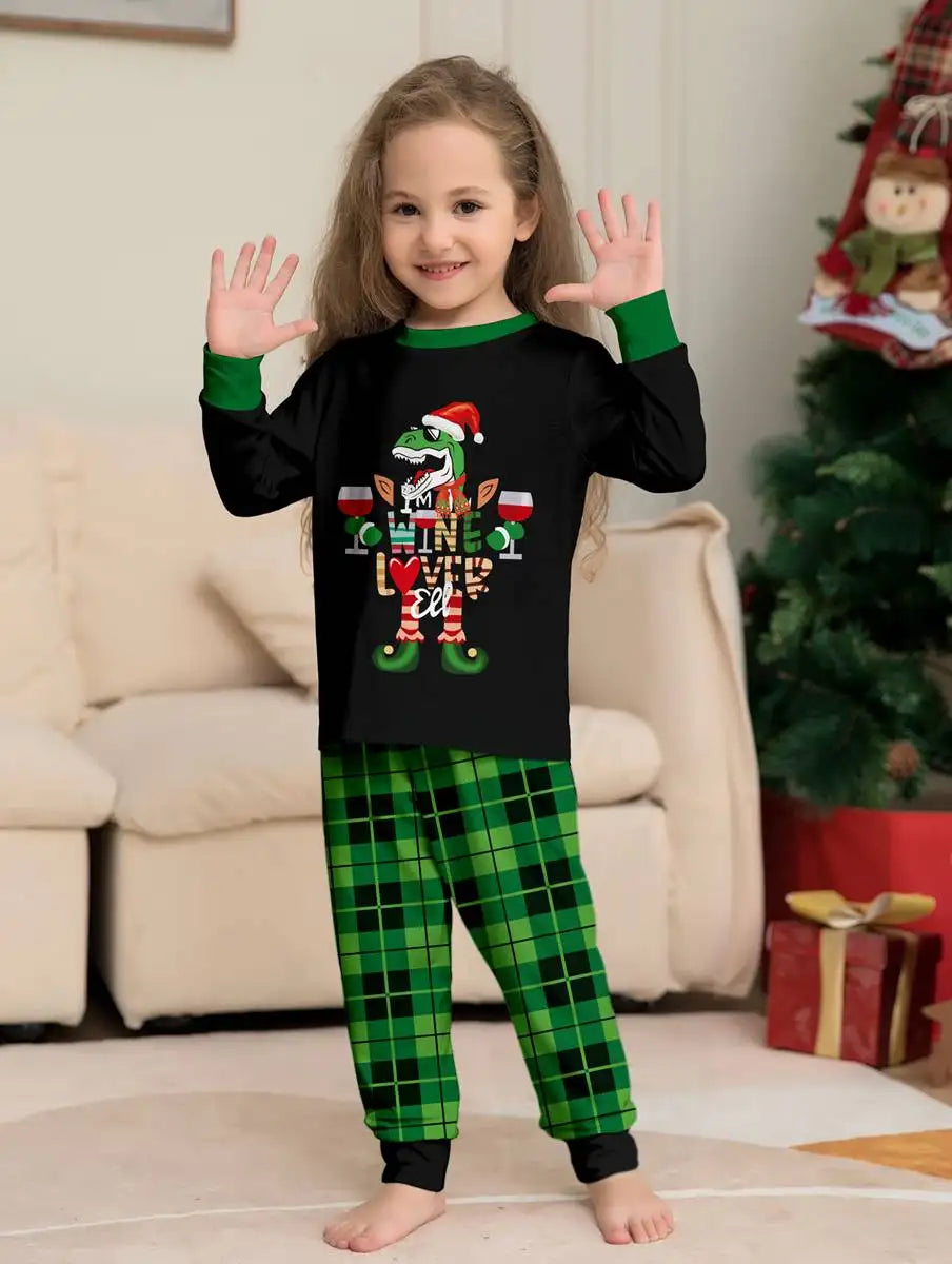 **Matching Family Christmas Pajamas Set - Cozy Holiday PJS for Adults & Kids - Perfect for Christmas Morning & Family Photos**
