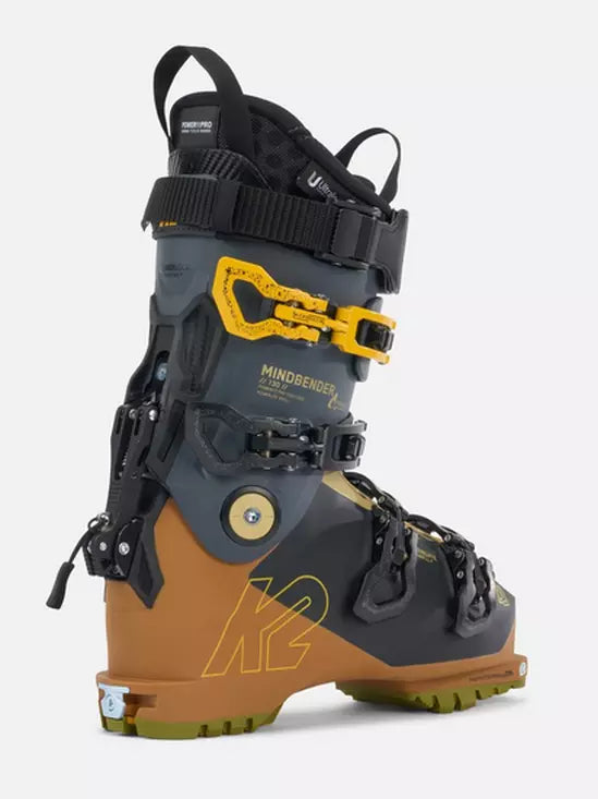 2024 K2 Mindbender 130 Men's Ski Boots - High-Performance Alpine Skiing for Expert Skiers on Steep Terrain