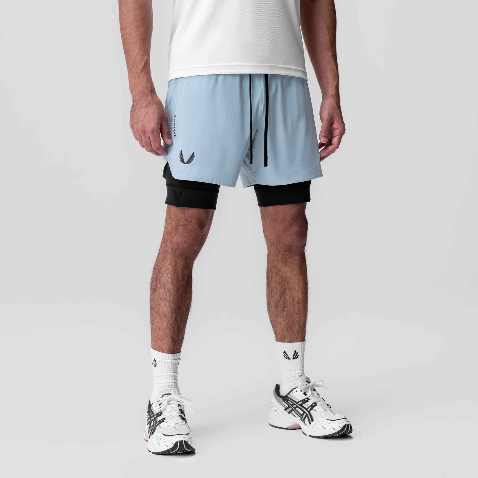 ASRV Tetra Lite Short Wings 5 Lined - Lightweight Performance Shorts for Men | Perfect for Running, Gym Workouts & Outdoor Activities