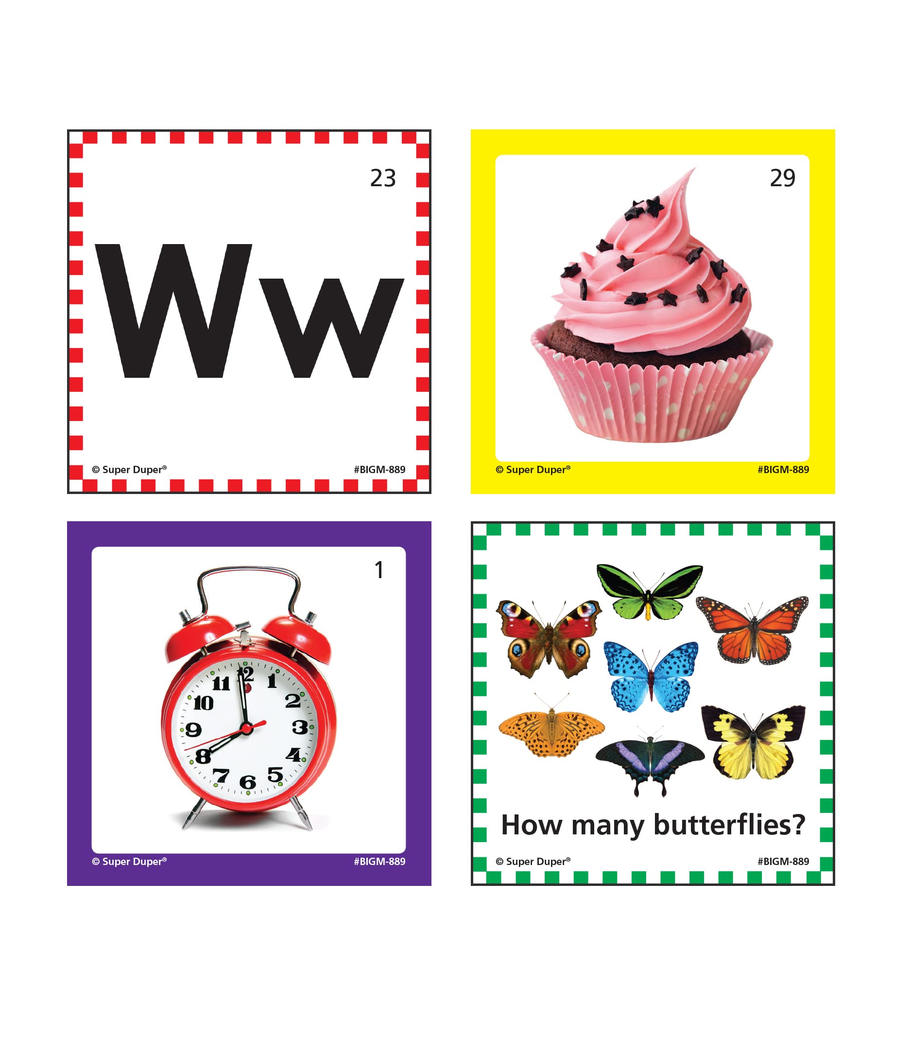 Super Duper Publications | Mini Vocabulary Nouns Photo Flash Cards | Educational Learning Resource for Kids | Perfect for Homeschooling, ESL & Speech Therapy
