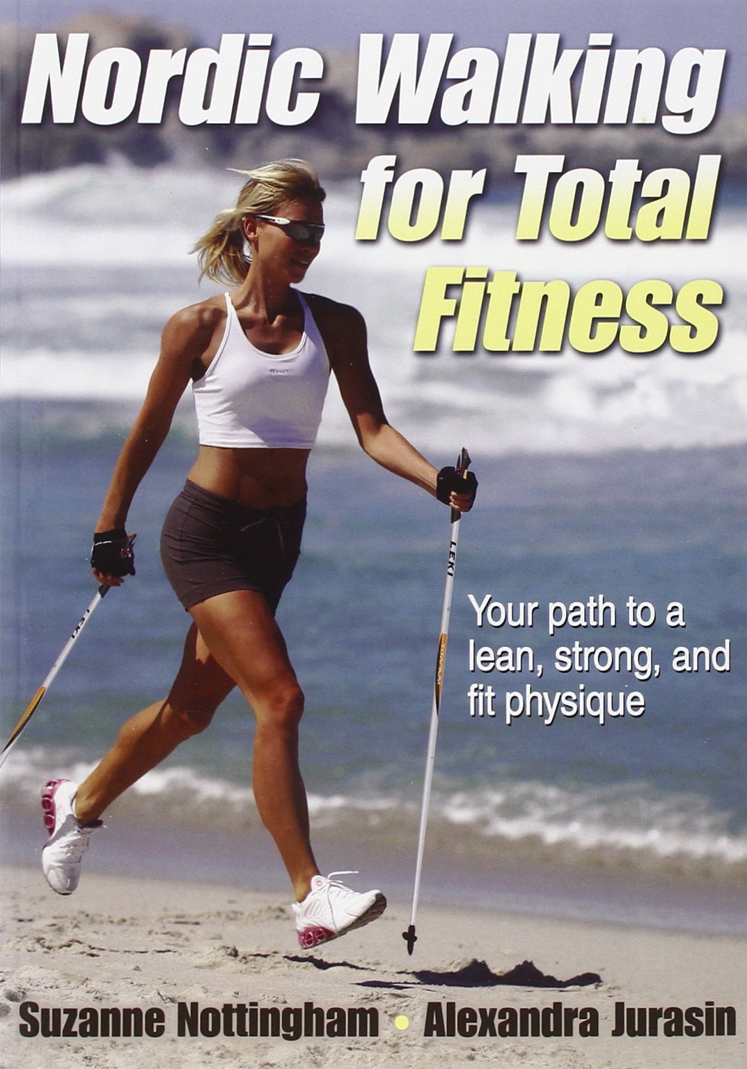 Nordic Walking Poles for Total Fitness - Lightweight Adjustable Trekking Sticks for Hiking, Exercise & Outdoor Adventures