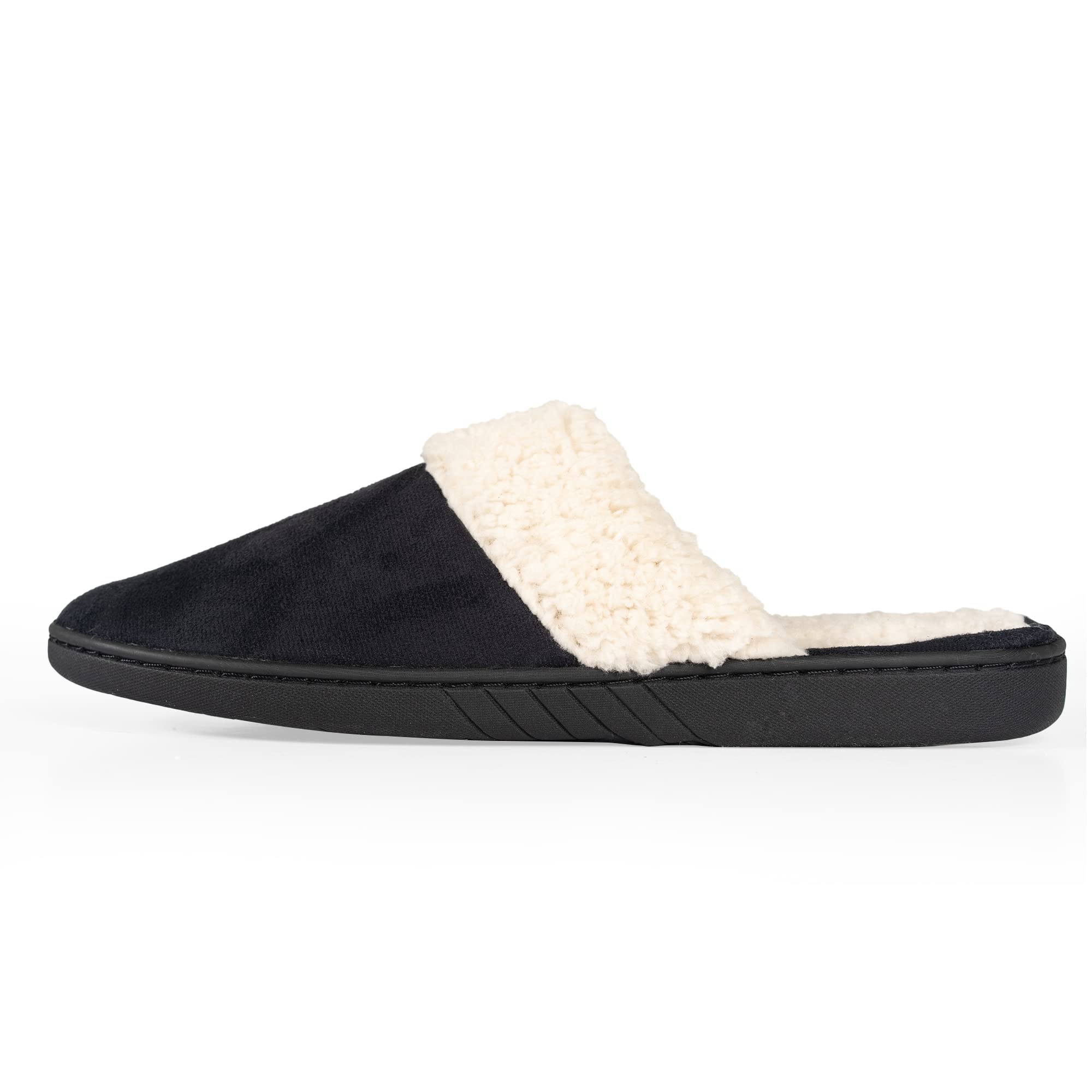 **NORTY Men's Memory Foam Slip-On Clog Slippers - Comfortable Indoor House Shoes for Relaxation & Lounge Wear**