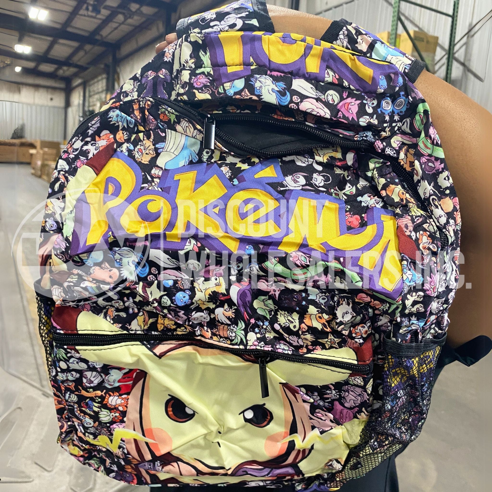 Anime & Character Themed Backpacks, Lunch Bags, Blankets - 100 Pcs Bulk Lot for School, Travel & Home Decor