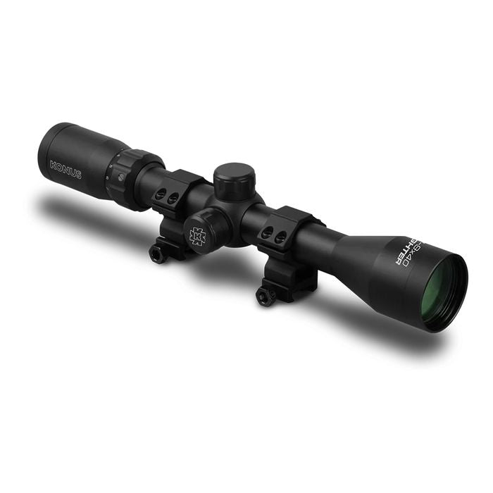 Konus Fighter 3 9x40 30/30 Riflescope - High Precision Rifle Scope for Hunting & Shooting | Perfect for Deer Hunting, Target Practice & Outdoor Adventures