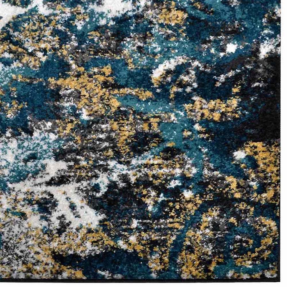 Prism Machine Woven Rug - Modern Geometric Design Non-Slip Area Rug for Living Room, Bedroom & Office - Soft & Durable Home Decor