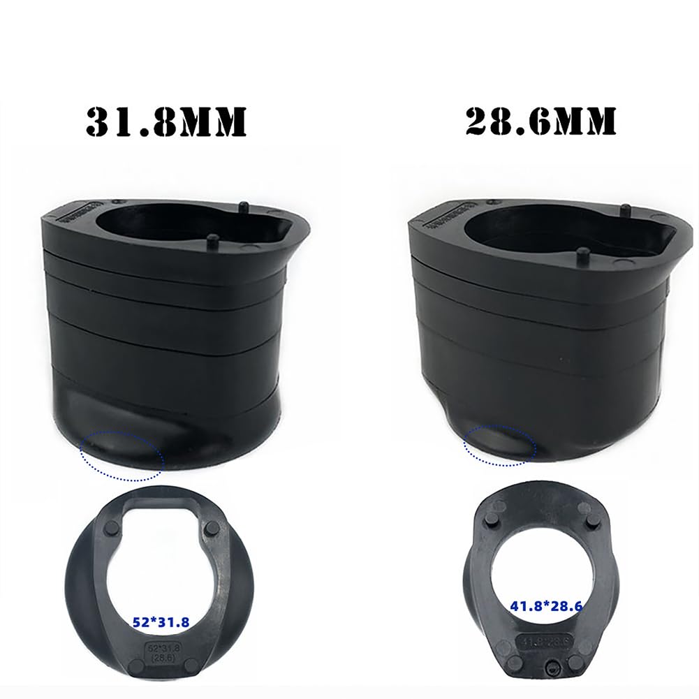 **28.6MM Bicycle Headset Spacer & Handlebar Stem Washer Set - Bike Fork Headset Spacers Accessories for MTB, Road & Hybrid Bikes**