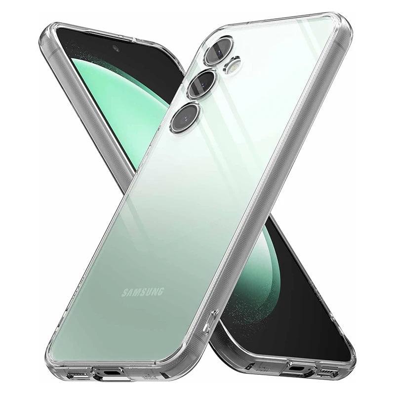 Samsung Galaxy S24 Clear Silicone TPU Phone Case - Shockproof Protective Cover for Everyday Use, Work & Travel