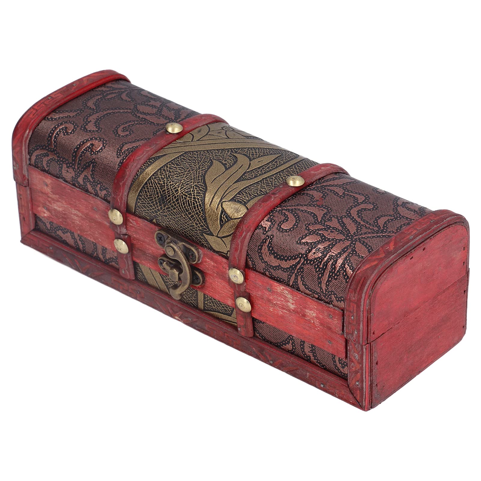 Vintage Wooden Jewelry Box - Handcrafted Jewelry Organizer for Necklaces, Rings & Earrings | Perfect for Dressing Table, Wardrobe & Travel Storage | Elegant Gift for Women & Girls