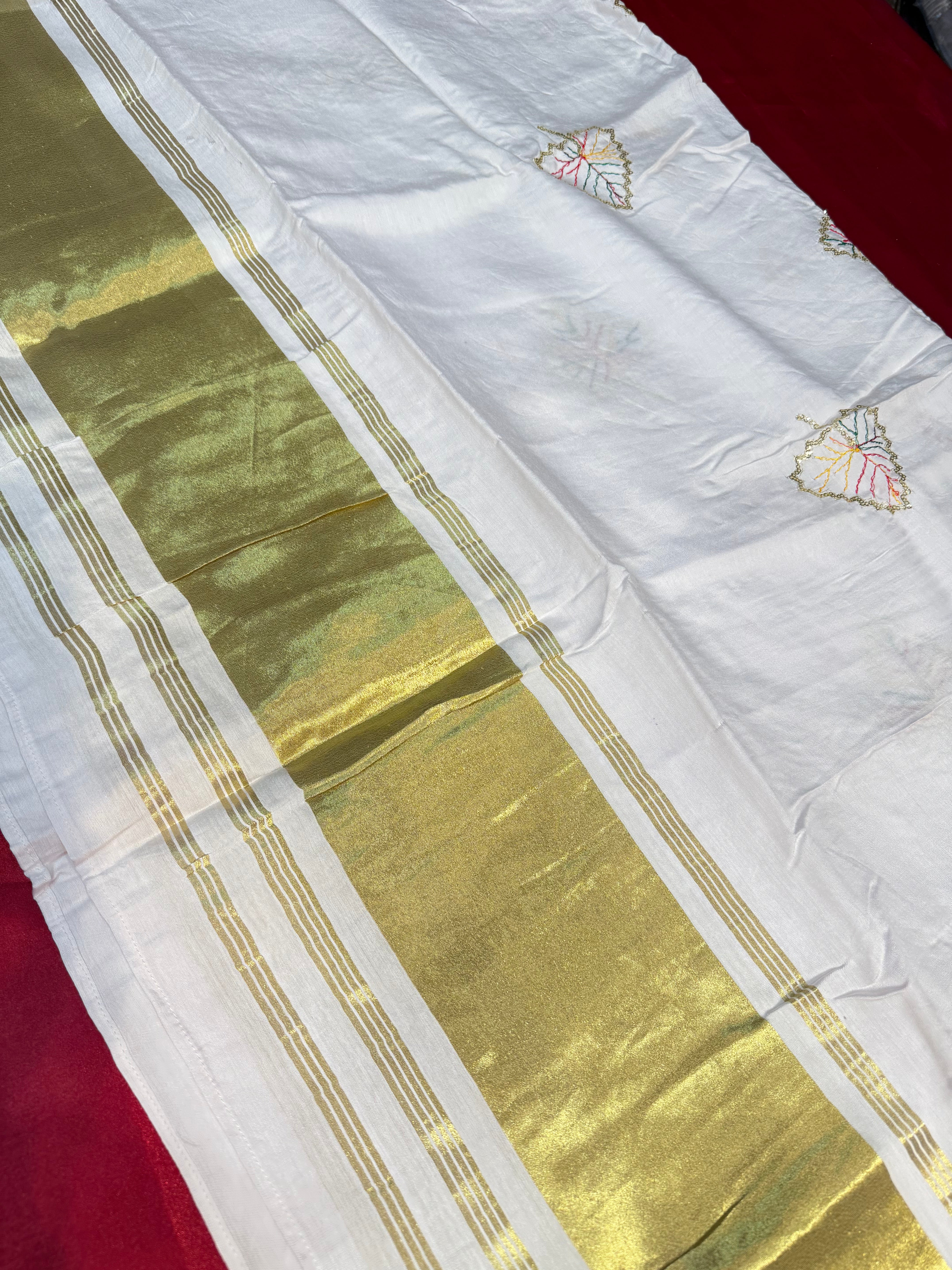 Elegant White Sequined Embroidered Scarf for Women - Perfect for Winter Fashion, Parties & Special Occasions