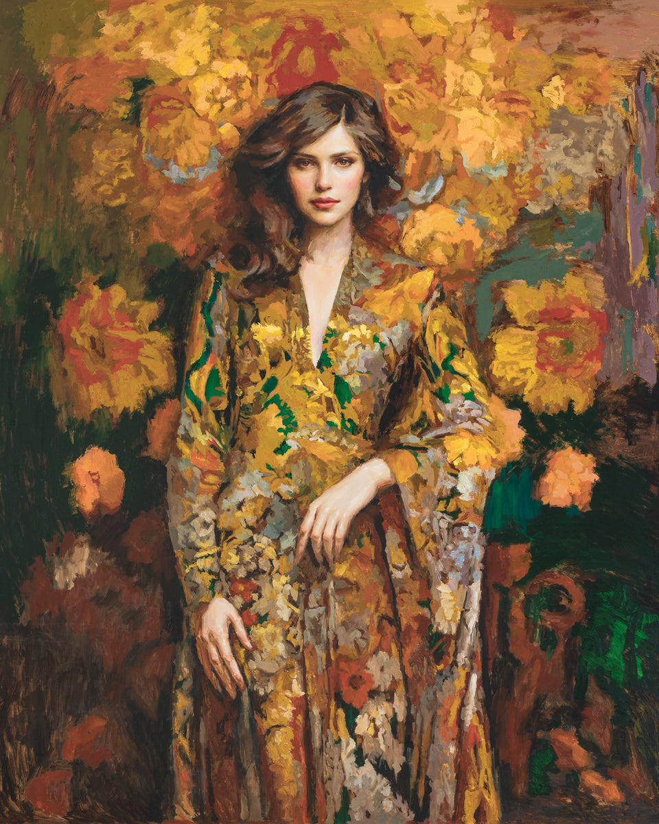 Autumn Glory By Mary Sauer - Beautiful Fall-Themed Art Print for Home Decor | Perfect for Living Room, Bedroom & Office Wall Art
