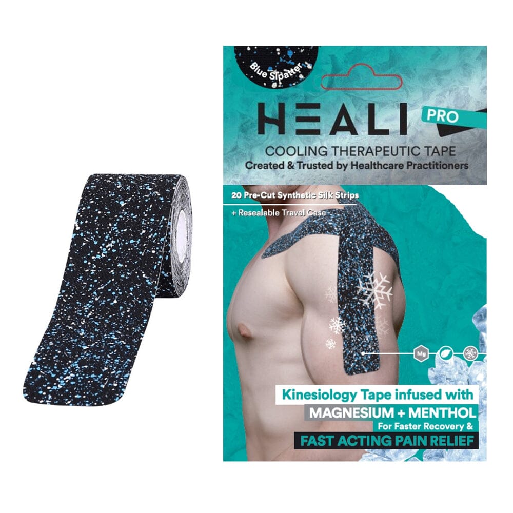 Heali Tape Pro - Premium Sports & Medical Kinesiology Tape for Pain Relief & Injury Recovery - Ideal for Athletes, Runners & Active Lifestyles