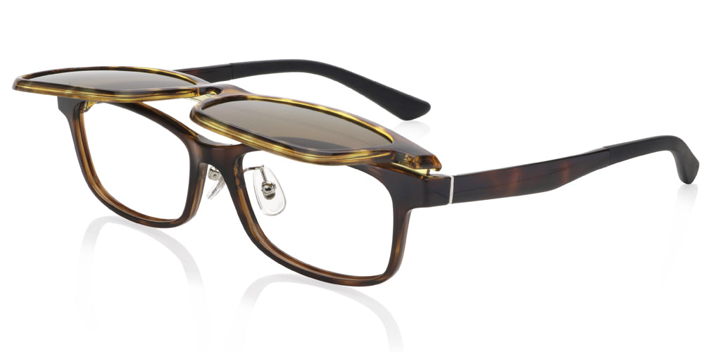JINS Switch Flip Up 142 Blue Light Blocking Glasses - Anti Eyestrain for Gaming & Computer Use - Lightweight & Comfortable for Work, Study & Screen Time
