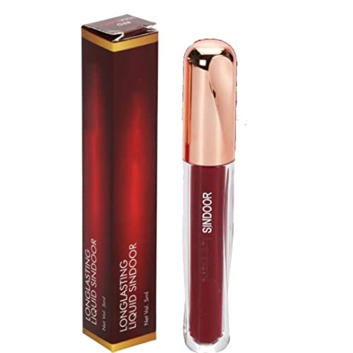 Premium Long-Lasting Maroon Liquid Sindoor for Bindi & Forehead Decoration - Perfect for Weddings, Festivals & Traditional Makeup