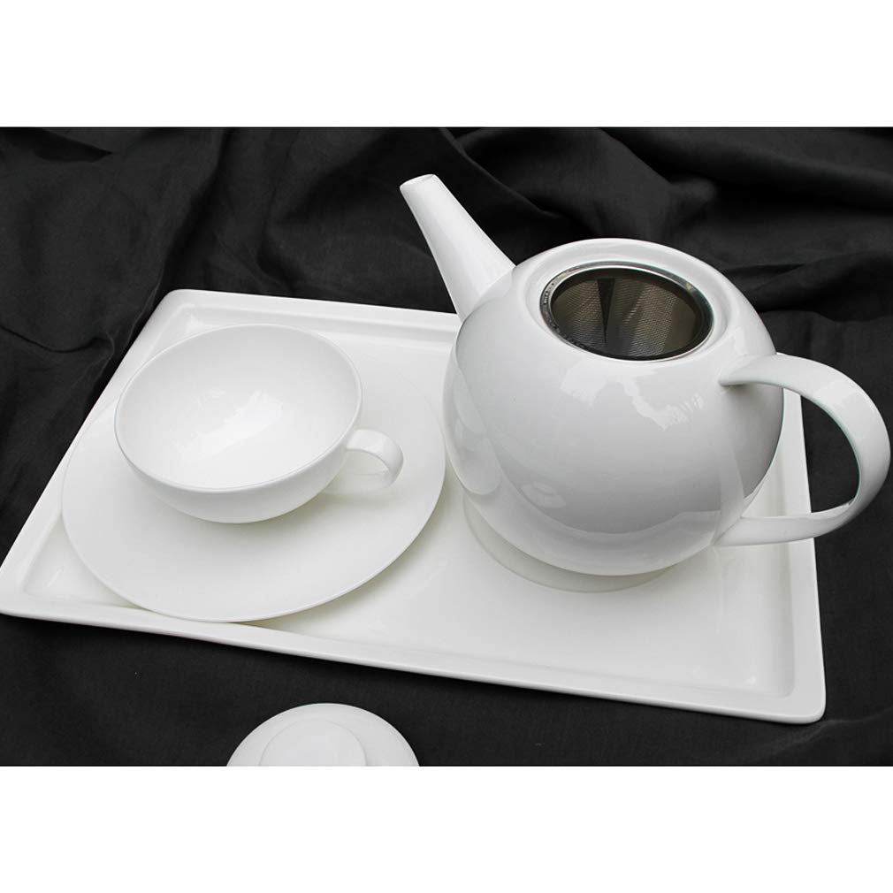 Premium Hankook Korean Fine Bone China Whitebloom Origin Teapot & Dinnerware Set - Elegant Dojagi Ceramic for Tea Ceremonies, Dining & Home Decor