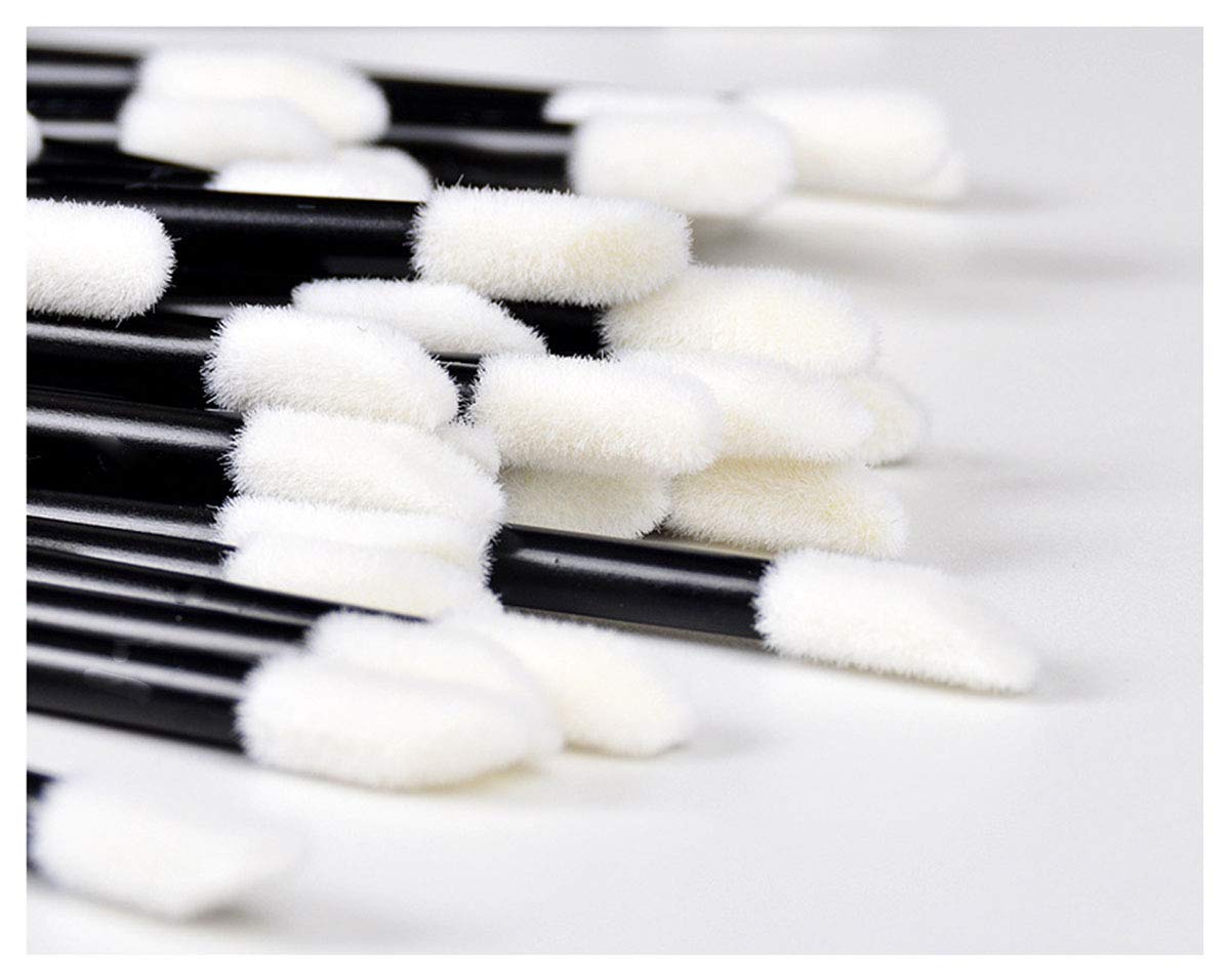 500PCS Disposable Lip Brush Kits - Gold Lipstick & Gloss Wands Applicator for Precise Makeup Application | Perfect for Salons, Makeup Artists & Personal Use