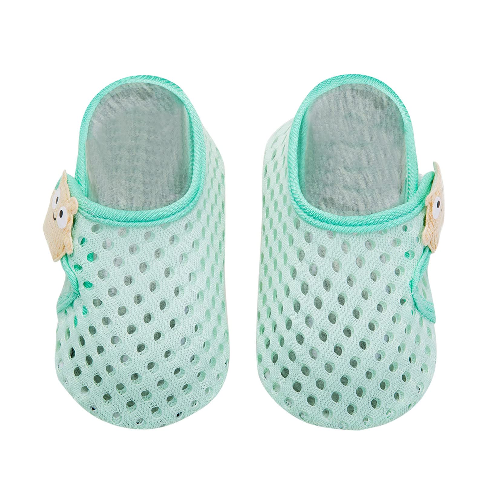Non-Slip Cartoon Animal Print Barefoot Aqua Socks for Toddlers - Kids Water Shoes for Pool, Beach & Indoor Play - Boys & Girls Anti-Slip Baby Socks with Fun Designs
