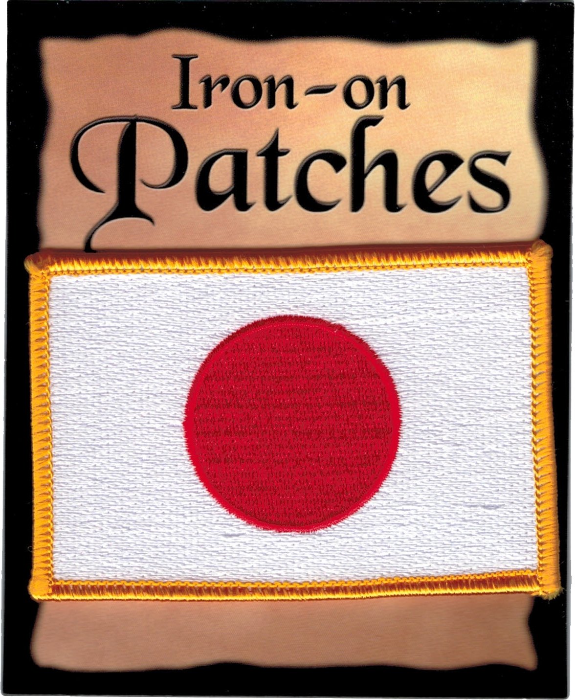 Japan Iron-on Embroidered Patch - Custom DIY Sewing Patches for Jackets, Hats, Bags - Perfect for Clothing Repair, Fashion Decoration & Personalization