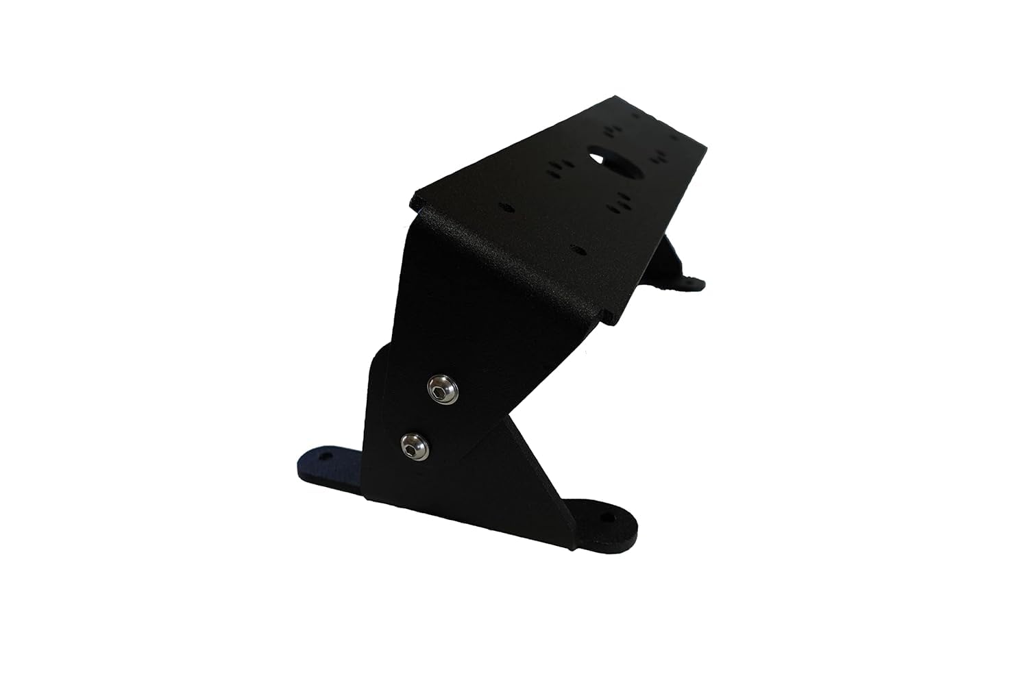 Baldwin Iron Works Recessed Trolling Motor Foot Pedal Pan Tray - Heavy Duty Aluminum Boat Accessory for Fishing & Marine Use (Tray Only)